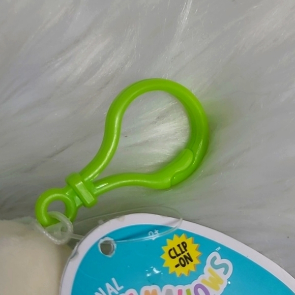 🆕️NWT Squishmallows Official Palmer Green Goat Clip On Collectible Mini Plush - Picture 12 of 13